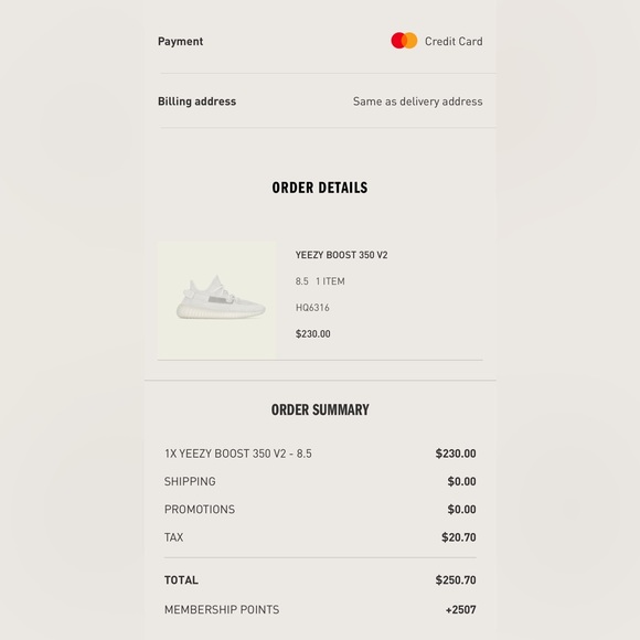 AUTHENTIC YEEZY BOOST 350 V2 - Picture 8 of 9